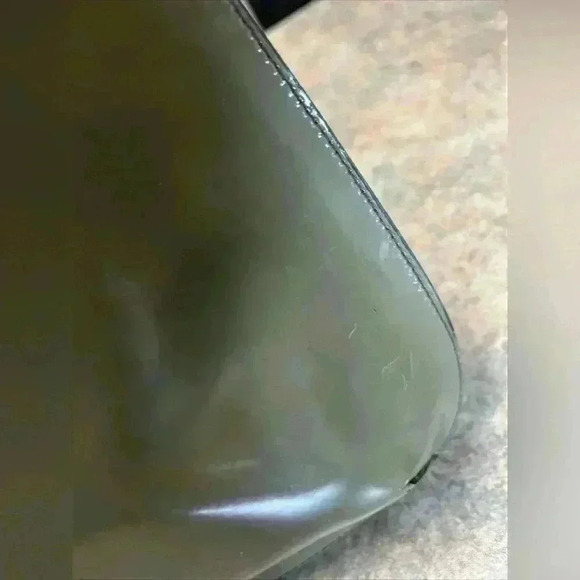 Furla Taupe Patent Leather Shoulder Bag‎ - Picture 7 of 11